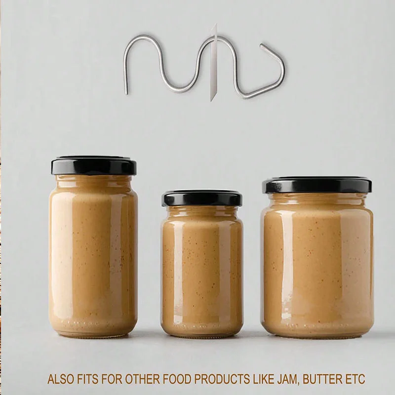 stainless steel peanut butter mixer
