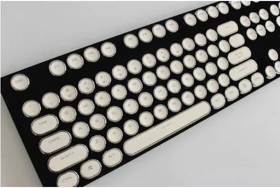 steampunk typewriter mechanical keyboard
