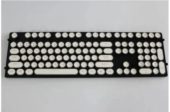 steampunk typewriter mechanical keyboard