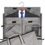 travel garment bag with pockets