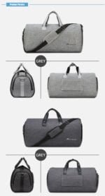 travel garment bag with pockets