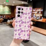 vintage flower crossbody phone case