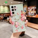 vintage flower crossbody phone case