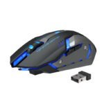 wireless charging silent gaming mouse