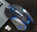 wireless rechargeable silent gaming mouse