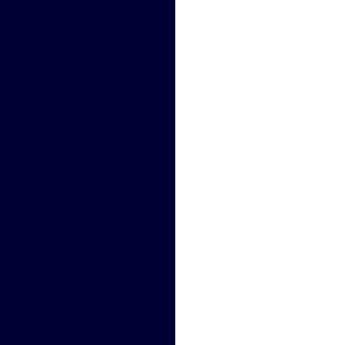 navy and white