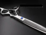 deluxe stainless steel hair styling scissors kit