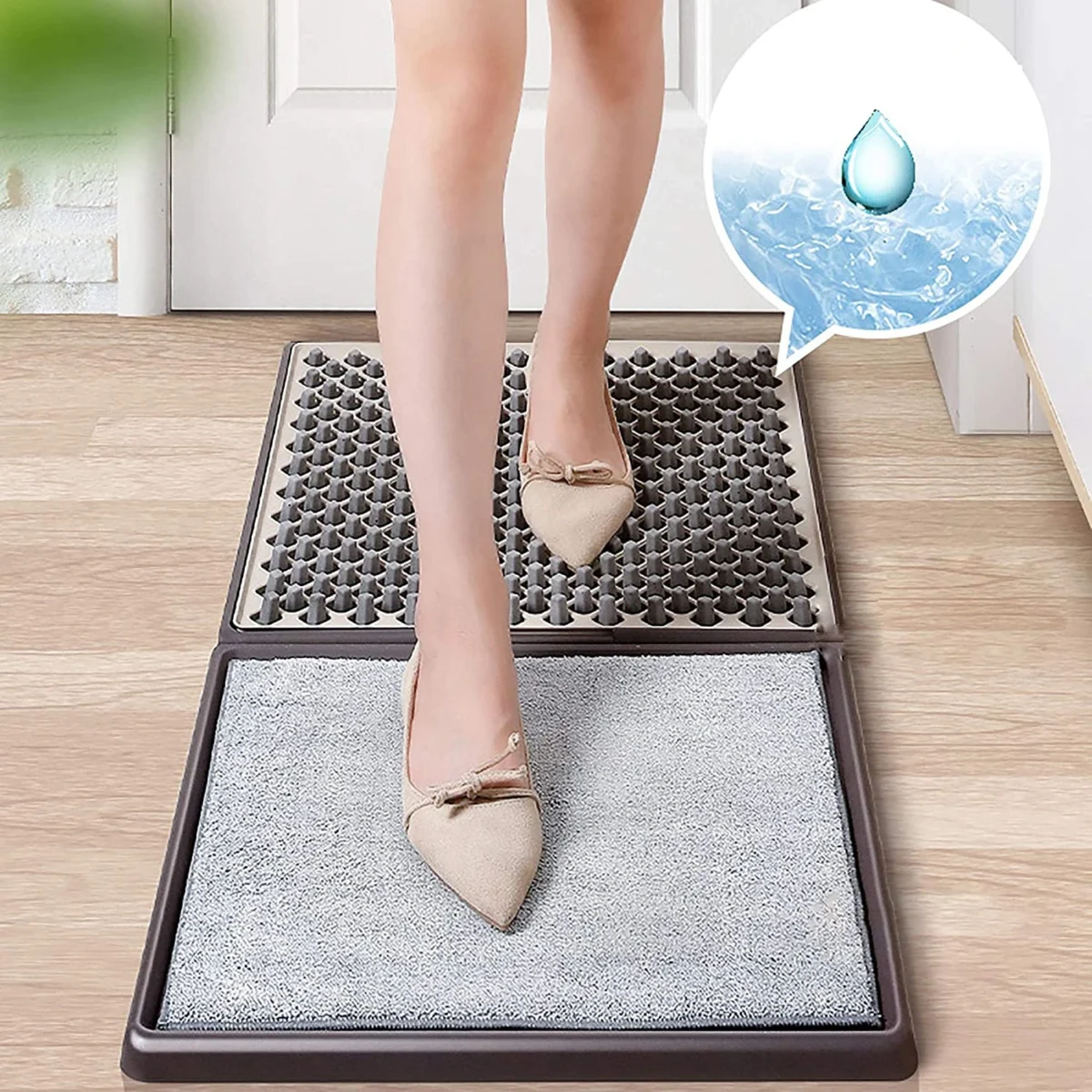 entryway sanitizing mat